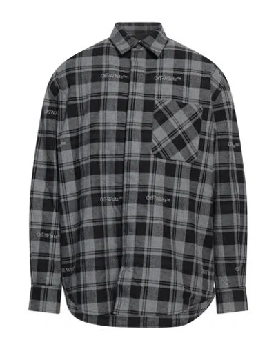 OFF-WHITE OFF-WHITE MAN SHIRT LEAD SIZE XS COTTON