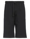 Off-white Man Shorts & Bermuda Shorts Black Size M Cotton, Polyester