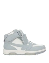Off-white Out Of Office Mid Leather Sneaker In Grey
