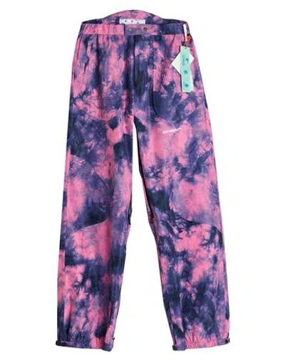 Off-white Man Snow Wear Pink Size L Polyester, Polyamide