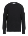 Off-white Black Wool Blend Oversize Sweater In 1061