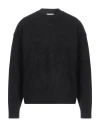 Off-white Man Sweater Black Size M Viscose, Cotton, Polyester, Polyamide, Elastane
