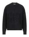 Off-white Man Sweater Black Size S Viscose, Cotton, Polyester, Polyamide, Elastane