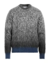 Off-white Arrows-print Degradé-effect Jumper In Grey