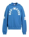 Off-white Man Sweatshirt Azure Size L Cotton