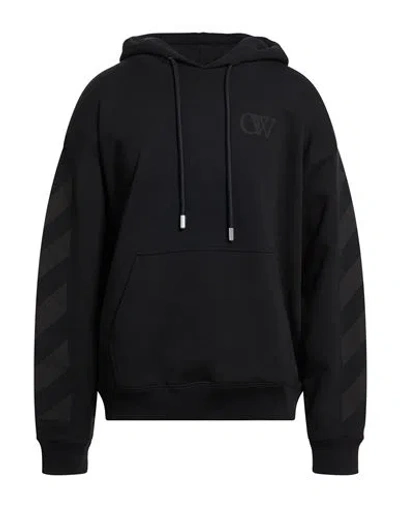 Off-white Man Sweatshirt Black Size L Cotton
