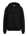 Off-white Man Sweatshirt Black Size L Cotton, Elastane
