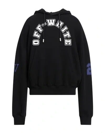 OFF-WHITE OFF-WHITE MAN SWEATSHIRT BLACK SIZE M COTTON