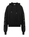 Off-white Diag Stripe-embellished Hoodie In Black