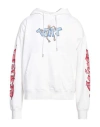 Off-white Graff Wht Skate Hoodie In White