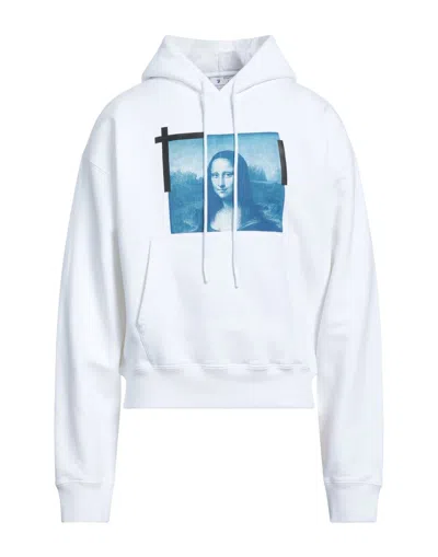 Off-white Monalisa Oversized Hoodie In White