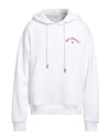 Off-white Sweatshirt With Logo In White