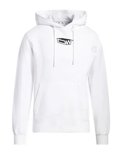 Off-white Man Sweatshirt White Size S Cotton