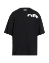 Off-white Man T-shirt Black Size L Cotton