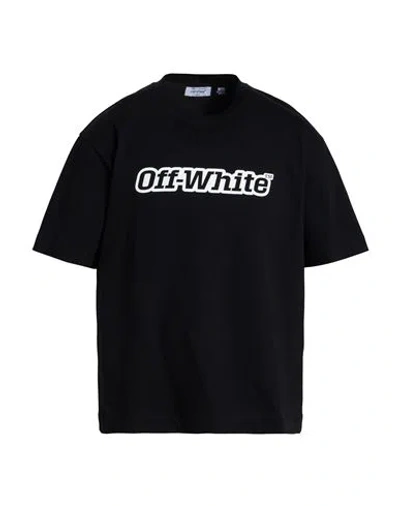 Off-white Logo Graphic T-shirt In Black