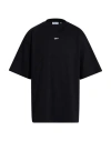 Off-white Men Black 3d Arrow Spray T-shirt, S Luxury T-shirts For Men Darveys In Black