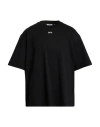Off-white Men Black 3d Arrow Spray T-shirt, S Luxury T-shirts For Men Darveys In Black
