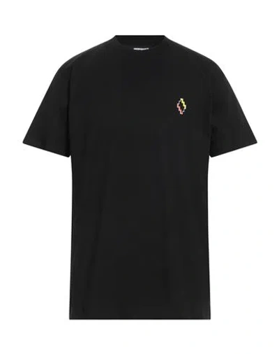 Off-white Man T-shirt Black Size L Cotton, Elastane