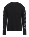 Off-white Man T-shirt Black Size L Cotton, Polyester