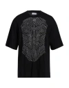 Off-white Off White Black Cotton T Shirt In Black