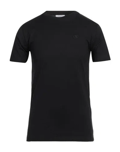 Off-white Man T-shirt Black Size Xs Cotton