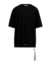 Off-white Man T-shirt Black Size Xxl Cotton, Polyester