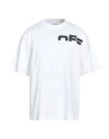 Off-white Man T-shirt White Size L Cotton