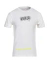 Off-white Man T-shirt White Size Xs Cotton
