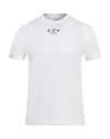 Off-white Man T-shirt White Size Xxs Cotton, Elastane, Polyester
