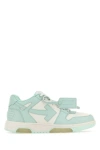 OFF-WHITE OFF WHITE MAN TWO-TONE LEATHER OUT OF OFFICE SNEAKERS