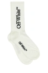 Off-white Men's Socks With Logo | Size Large | Omra085c99kni001 In White