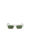 Off-white Manchester Square-frame Sunglasses In Green