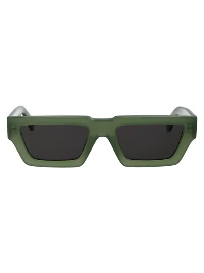 Off-white Manchester Sunglasses In 5707 Sage Green