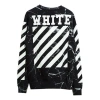 Off-white Marble Pattern Pullover Men Black In Multi