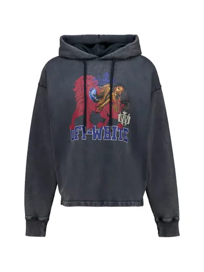 Off-white Mareado Hoodie In Black