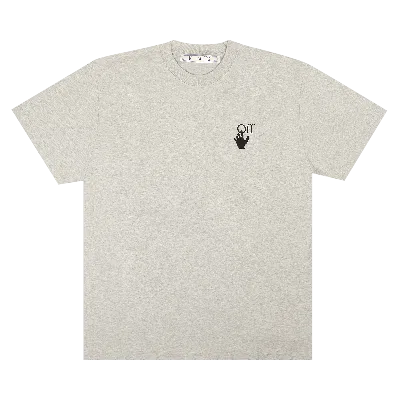 Pre-owned Off-white Marker Arrow T-shirt 'grey'