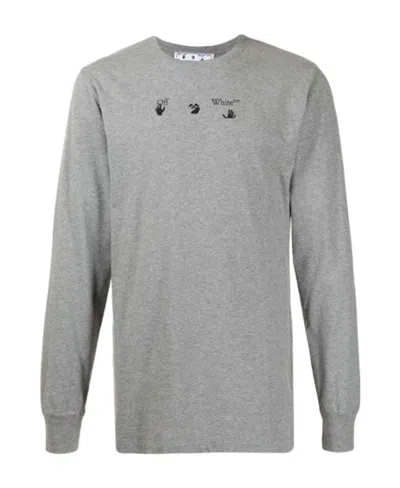 Off-white Marker Arrows T-shirt In Gray
