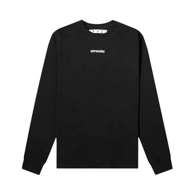 Pre-owned Off-white Marker Long-sleeve Tee 'black/red'