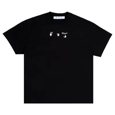 Pre-owned Off-white Marker Over Tee 'black/white'