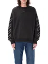 Off-white Martyrdom Arrow Sweatshirt In Black