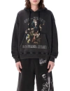 Off-white Caravaggio Mary Skate Logo Hoodie In Black