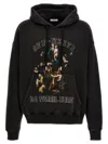 Off-white Caravaggio Mary Skate Logo Hoodie In Black