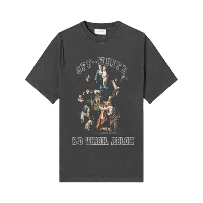 Pre-owned Off-white Mary Skate Short-sleeve T-shirt 'black'