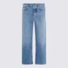 Off-white Medium Blue Cotton Jeans In Blue