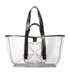 Off-white Tote With Logo In White