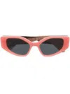Off-white Memphis Rectangle-frame Sunglasses In Orange