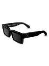 Off-white Men's 50mm Moberly Sunglasses In Black Dark Grey