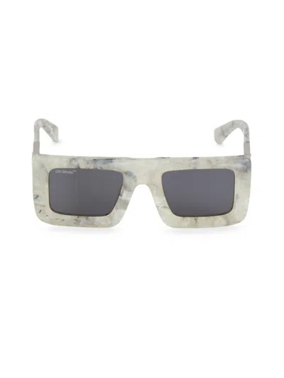 Off-white Men's 51mm Square Sunglasses In Gray