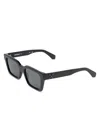 Off-white Men's 53mm Branson Sunglasses In Black Dark Grey