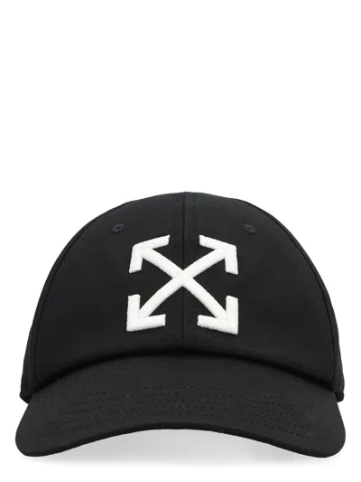 OFF-WHITE MEN'S ARROW DRILL BASEBALL CAP